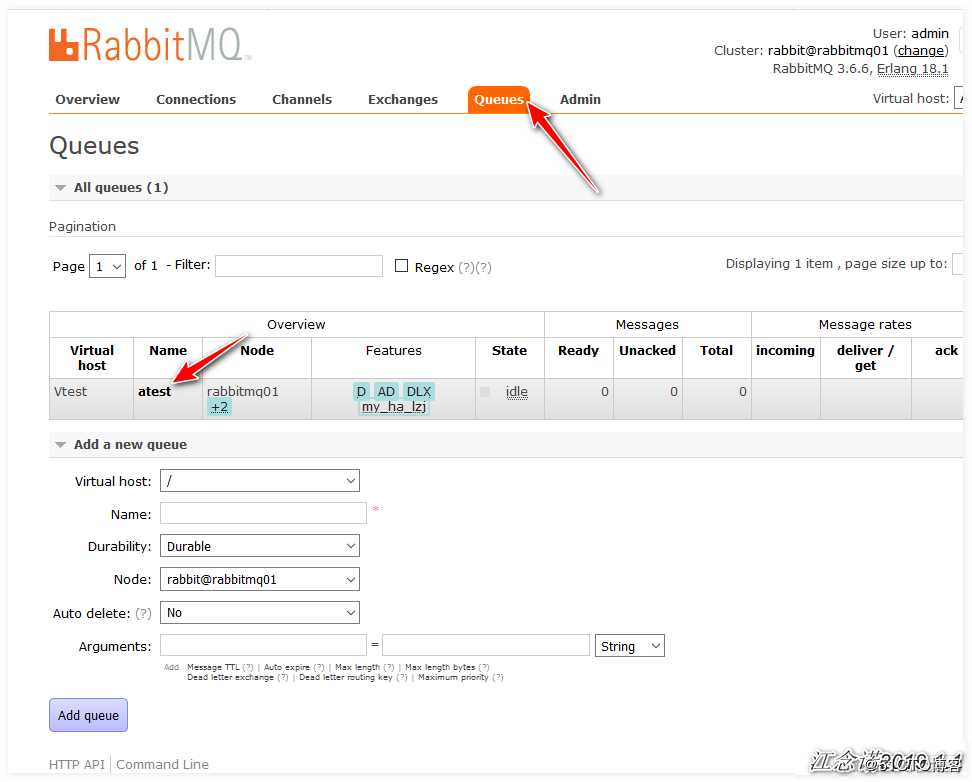 Rabbitmq简介及部署群集