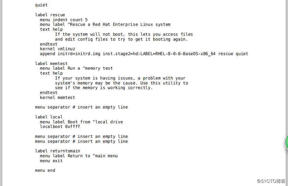 pxe网络安装服务器的部署