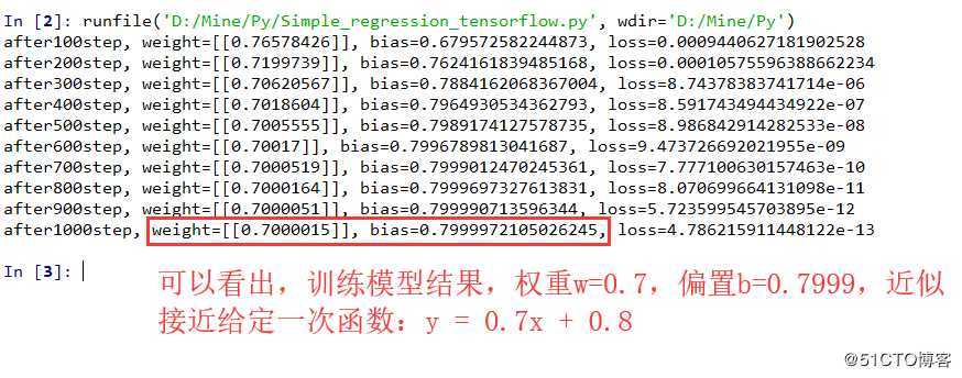 简单线性回归（sklearn + tensorflow）