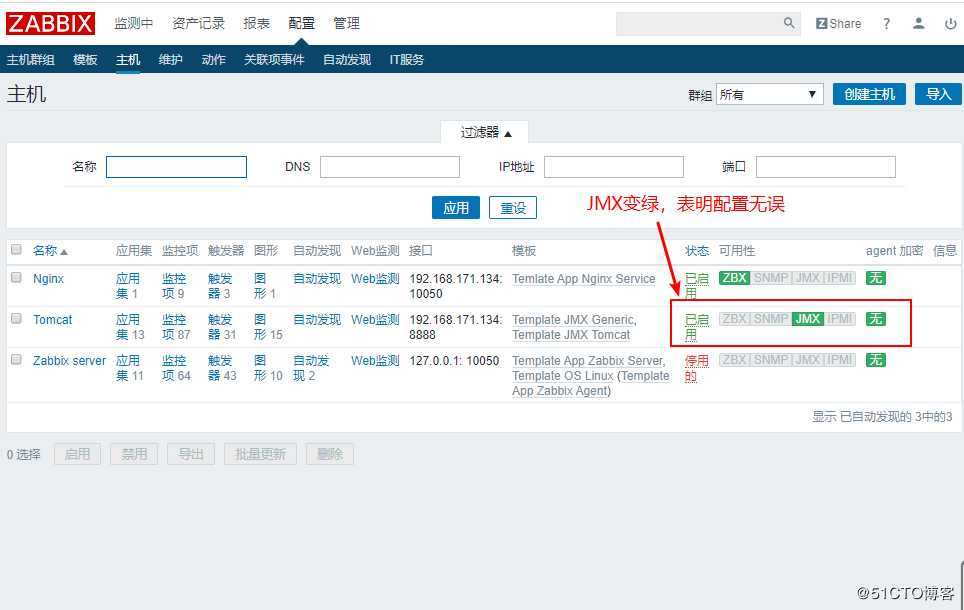 zabbix 自定义监控服务配置