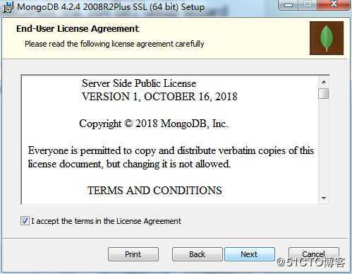Windows MongoDB安装和开启用户验证