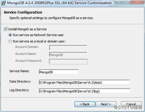 Windows MongoDB安装和开启用户验证