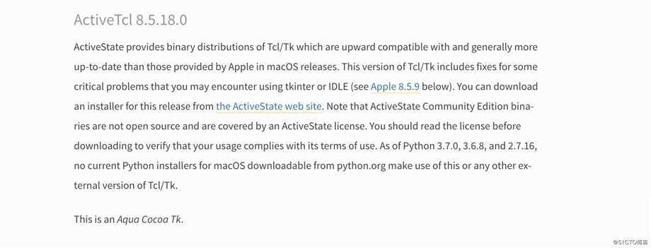mac pyenv 安装tkinter，解决tkinter环境的问题