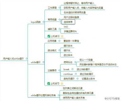 python的input和while循环