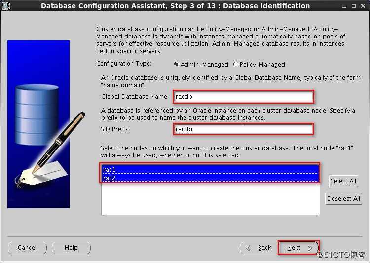 RHEL6.5安装Oracle RAC 11g（ 四，数据库安装）