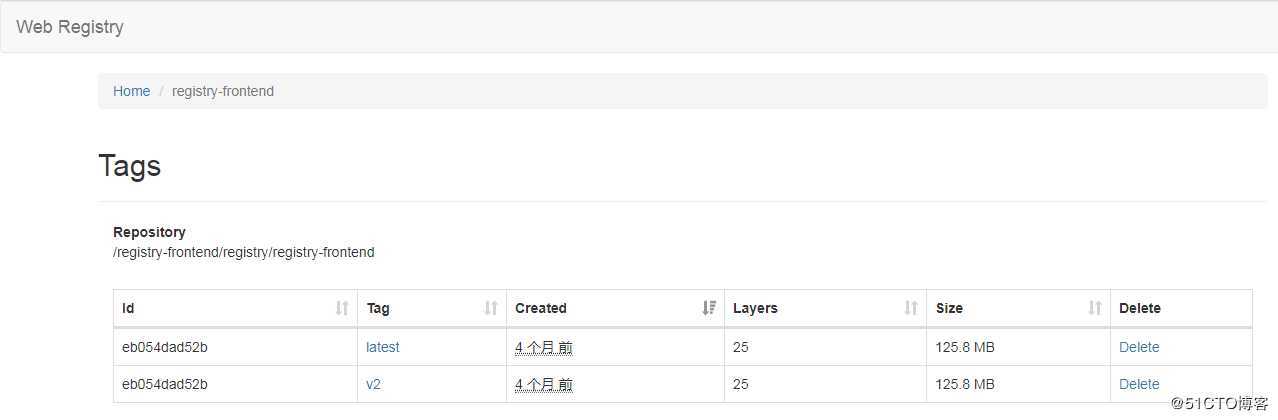 docker 镜像仓库的搭建