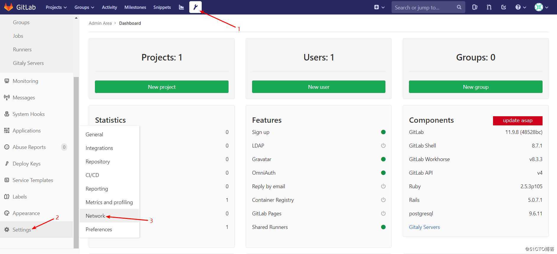 Jenkins + gitlab 集成 实现自动构建