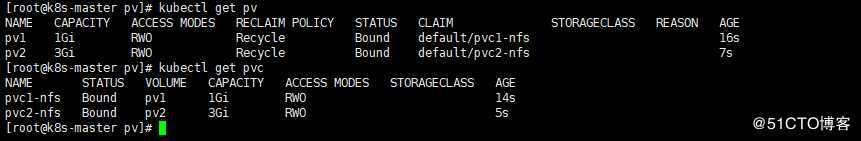 kubernetes持久化存储,静态存储【pv】,动态存储【StorageClass】（5）