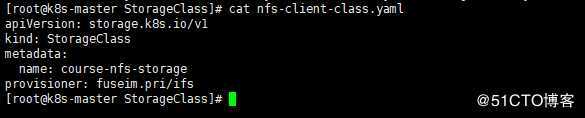 kubernetes持久化存储,静态存储【pv】,动态存储【StorageClass】（5）