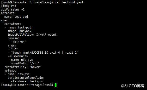 kubernetes持久化存储,静态存储【pv】,动态存储【StorageClass】（5）