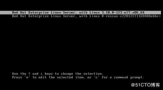 rhql7.0中root密码忘记