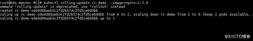 K8S使用deployment 管理Pod以及滚动更新（6）