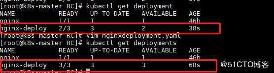 K8S使用deployment 管理Pod以及滚动更新（6）