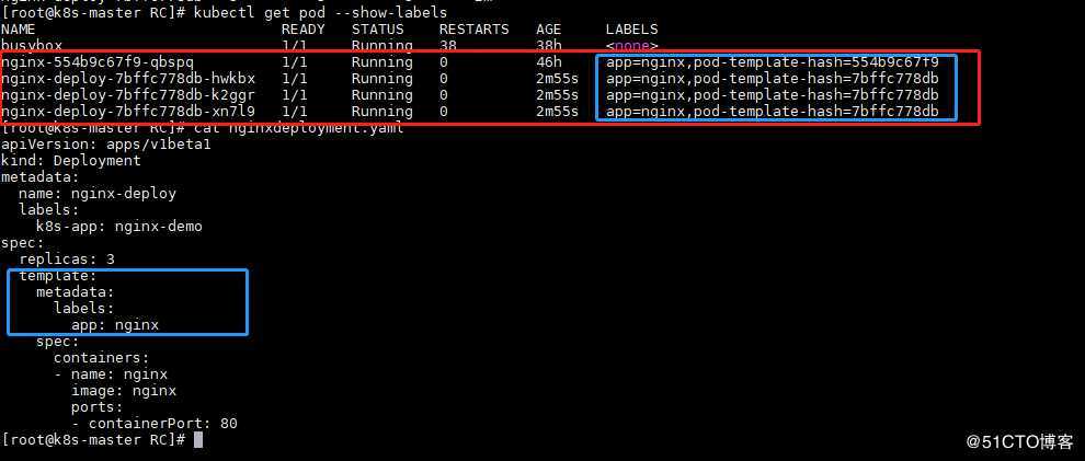 K8S使用deployment 管理Pod以及滚动更新（6）