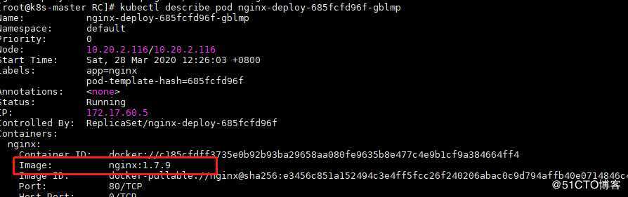 K8S使用deployment 管理Pod以及滚动更新（6）