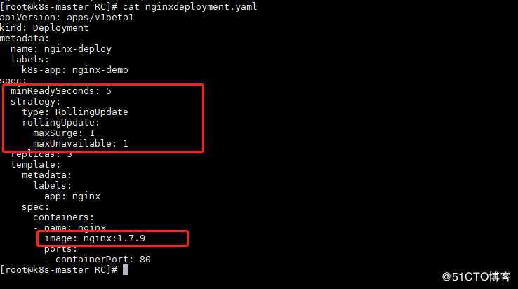 K8S使用deployment 管理Pod以及滚动更新（6）