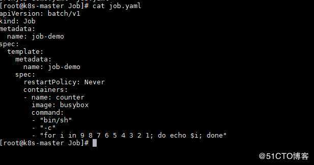 k8s使用job和cronjob控制器管理pod（9）