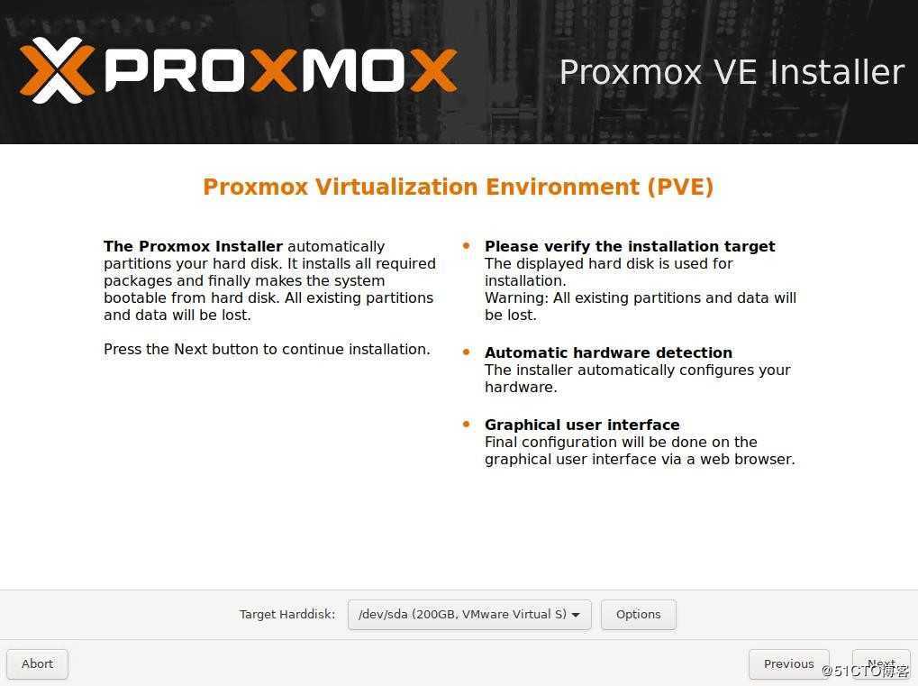 Proxmox 6.1安装，并创建集群