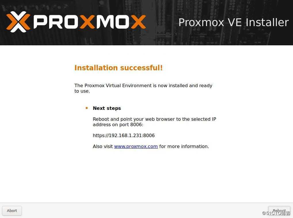 Proxmox 6.1安装，并创建集群