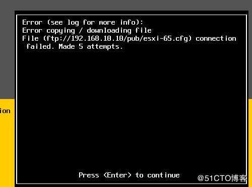 RHEL7+dhcp+tftp+http部署esxi6.5