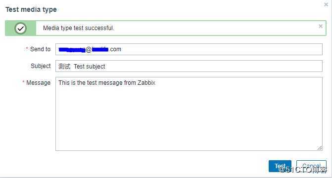ZABBIX 配置 EMAIL告警通知