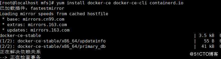 centos8.1安装docker