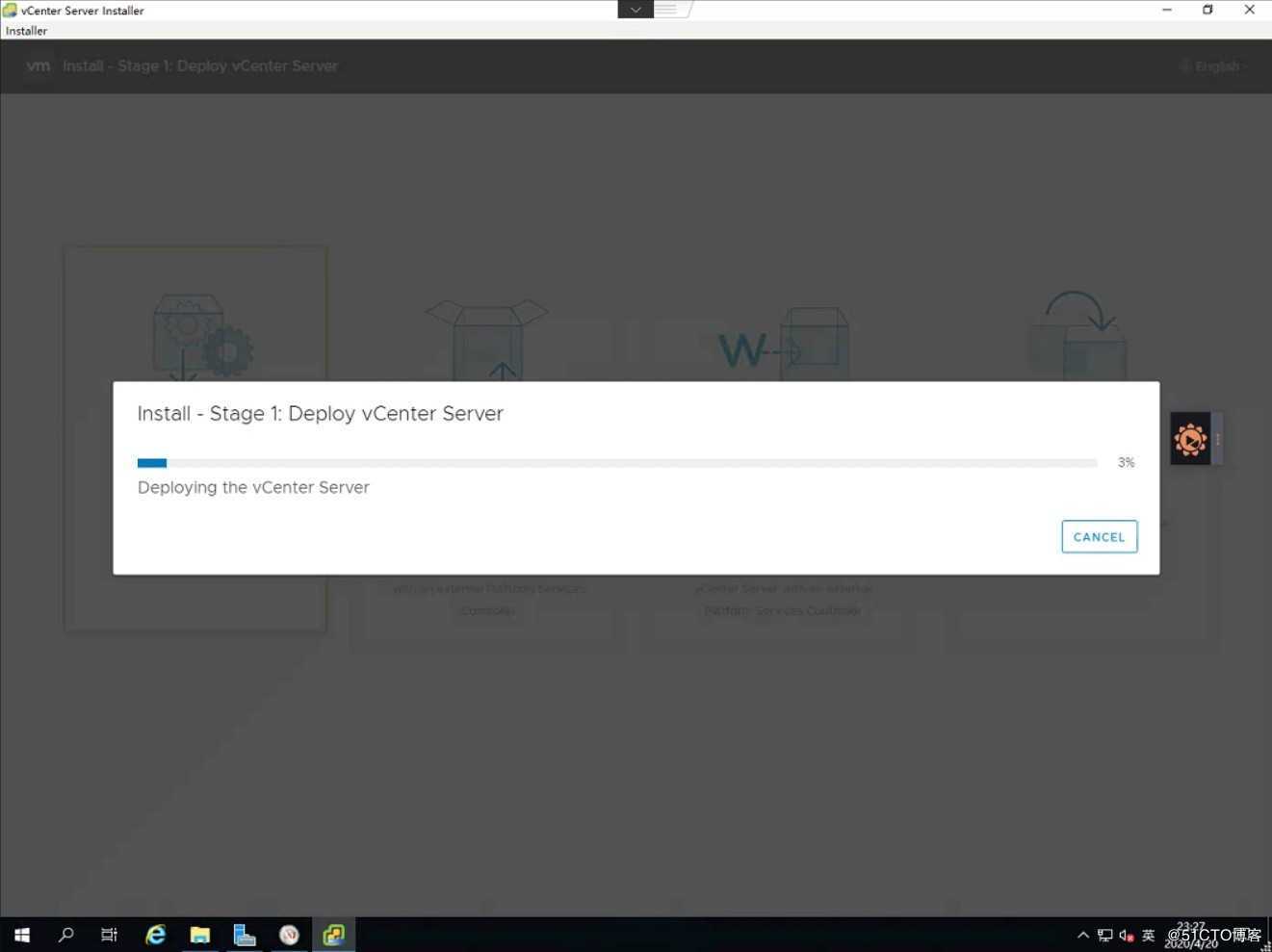 2020年最新版VMware VCSA 7.0 RC安装过程详解