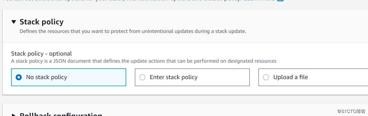 AWS Cloudformation Stack 保护性措施