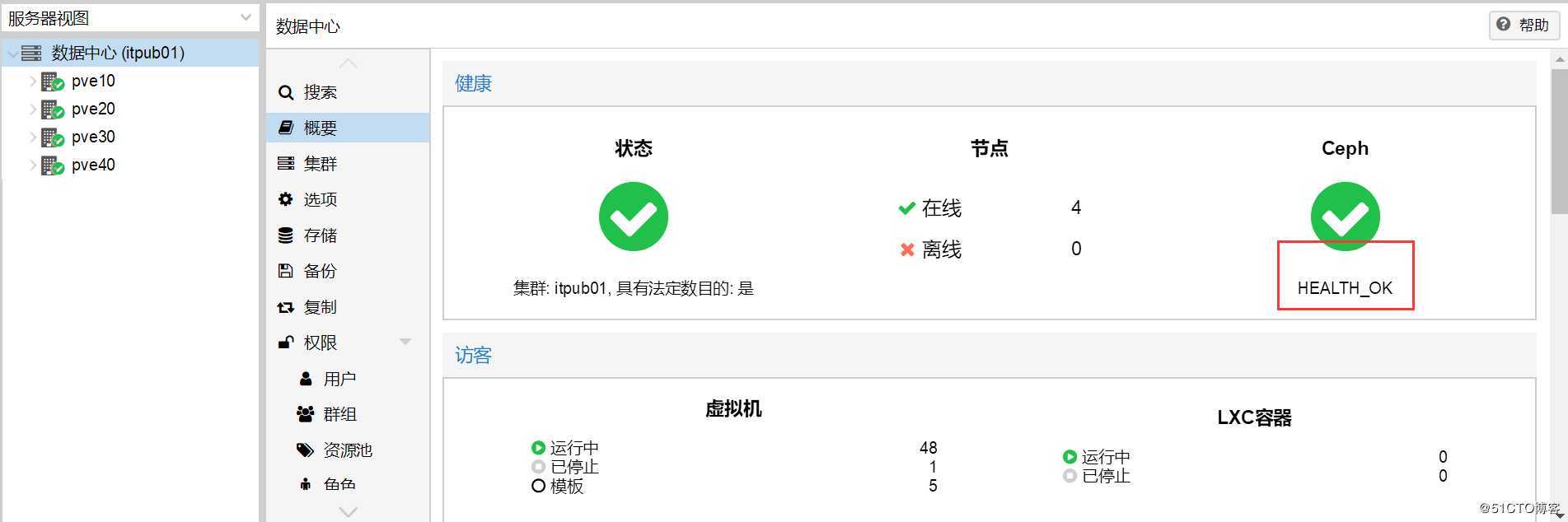 proxmox VE继续稳定运行，快来围观