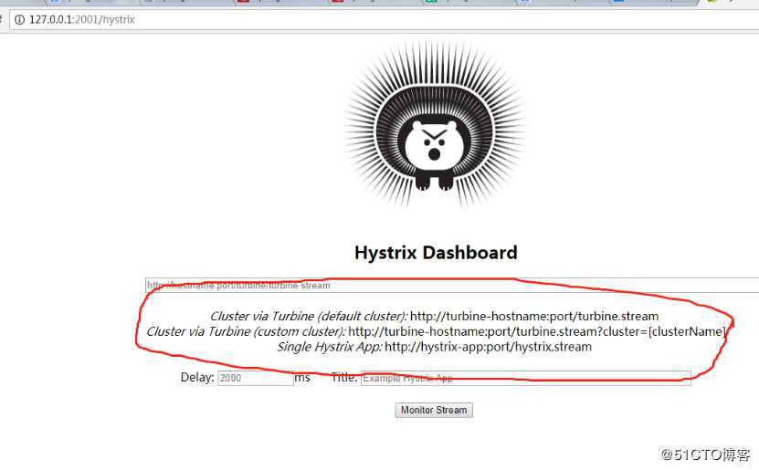 13、如何使用断路器监控Hystrix Dashboard