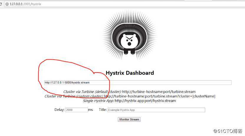 13、如何使用断路器监控Hystrix Dashboard