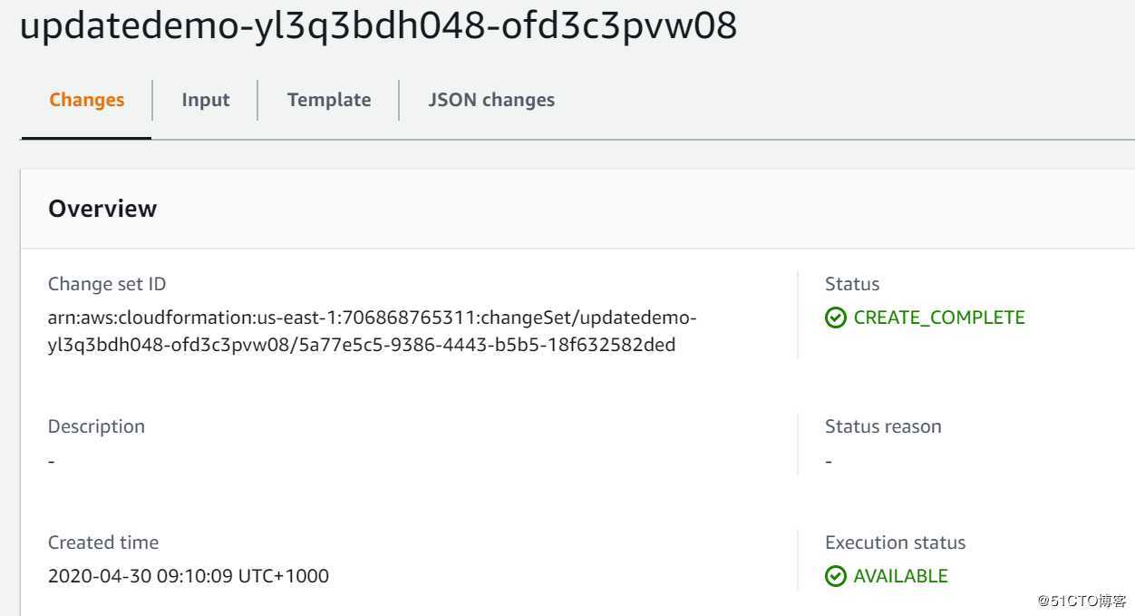 AWS Cloudformation Update Stack注意事项