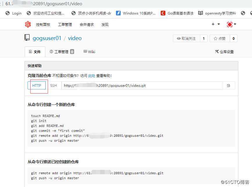 gogs账户简单应用和介绍