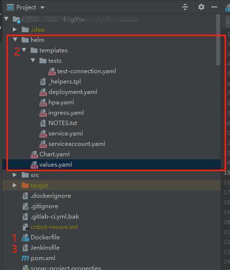 springboot-ci-structure
