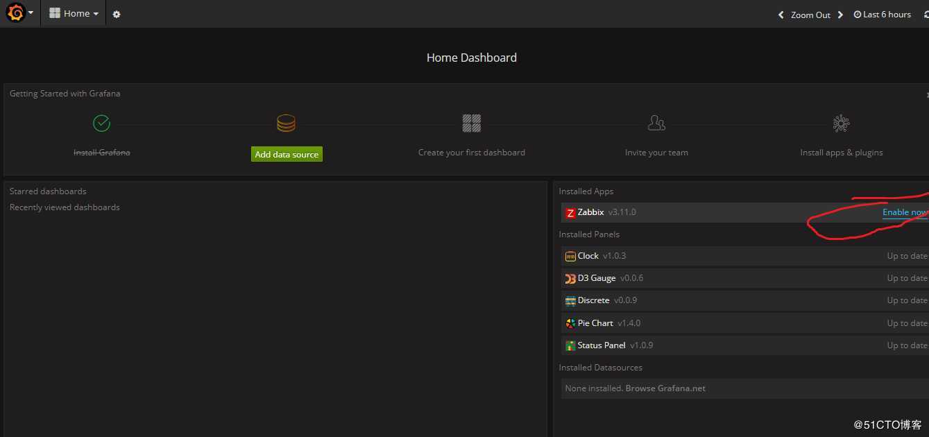个人笔记：腾讯云安装ZABBIX4+Grafana6监控系统的安装配置