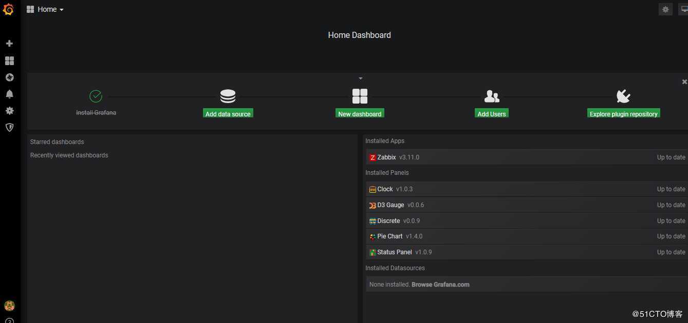 个人笔记：腾讯云安装ZABBIX4+Grafana6监控系统的安装配置