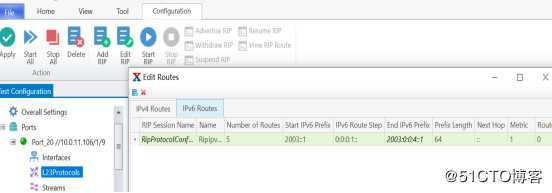 基于IPv6的RIPng路由协议测试——信而泰网络测试仪实操
