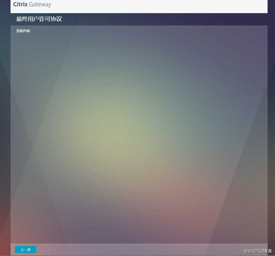 Netscalser Gateway界面自定义设置