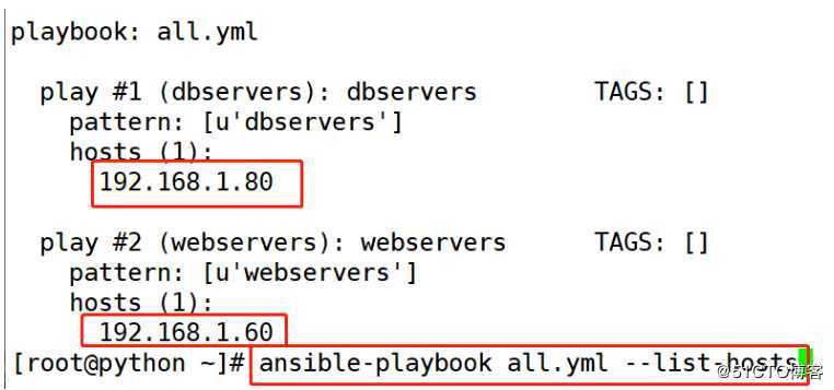 python中Ansible模块的Playbook理解