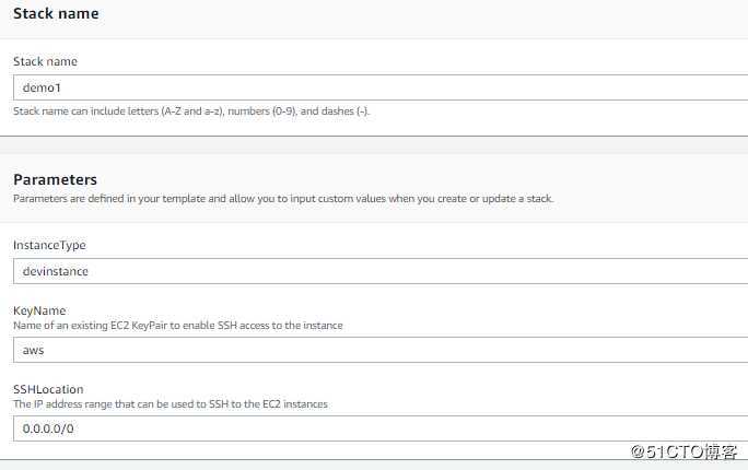 AWS Cloudformation - Parameter Store