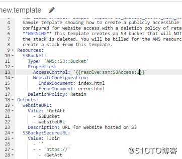 AWS Cloudformation - Parameter Store