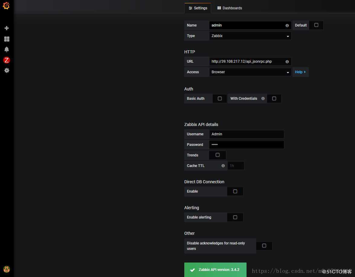 Eg挨蒙—Zabbix4.2.8+Grafana6.7.3进行整合绘图