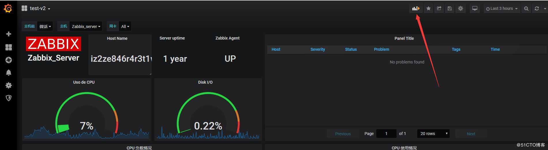 Eg挨蒙—Zabbix4.2.8+Grafana6.7.3进行整合绘图