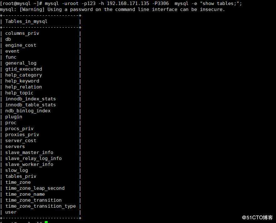 MySQL 自带工具使用介绍