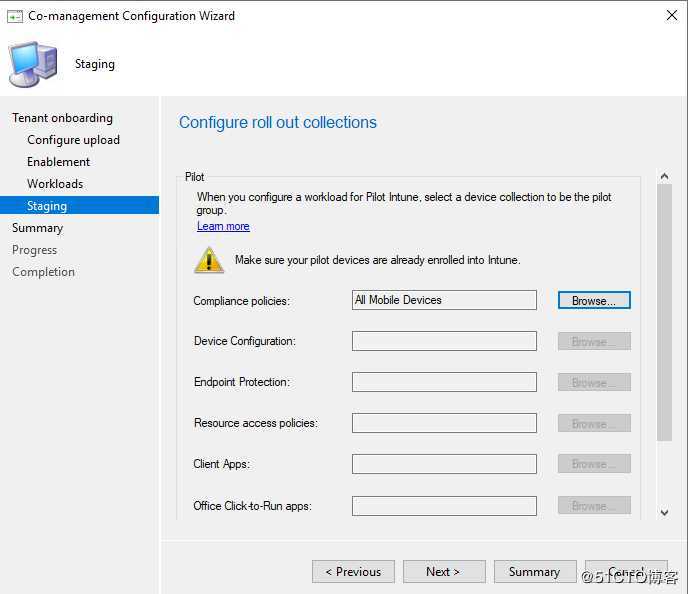 微软终端管理之设置SCCM -Intune 联合管理（Co-mannagement）