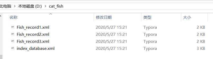 D:\cat_fish下的文件夹