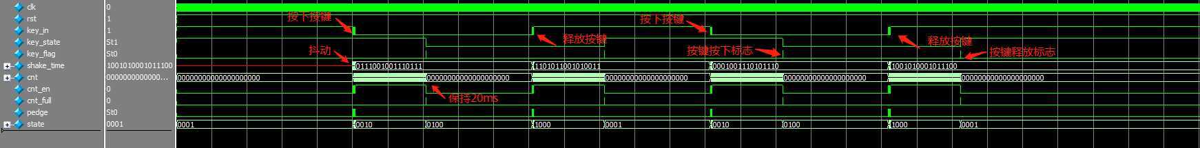 按键仿真