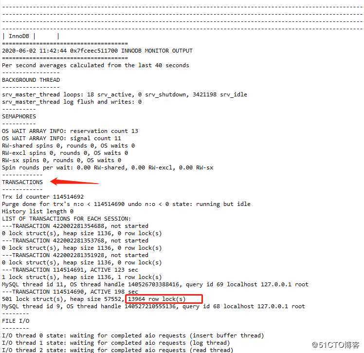 Mysql锁一般使用
