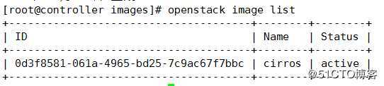 OpenStack操作笔记（3）--- glance镜像服务安装及验证（在控制节点执行）