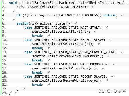 Redis Sentinel 源码分析 - Sentinel 选举机制和主备倒换